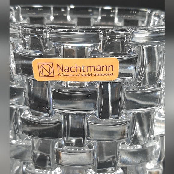 NEW Nachtmann Bossa Nova Slimline Vase 11" 28 cm 80727 Woven Made in Germany - Picture 5 of 7